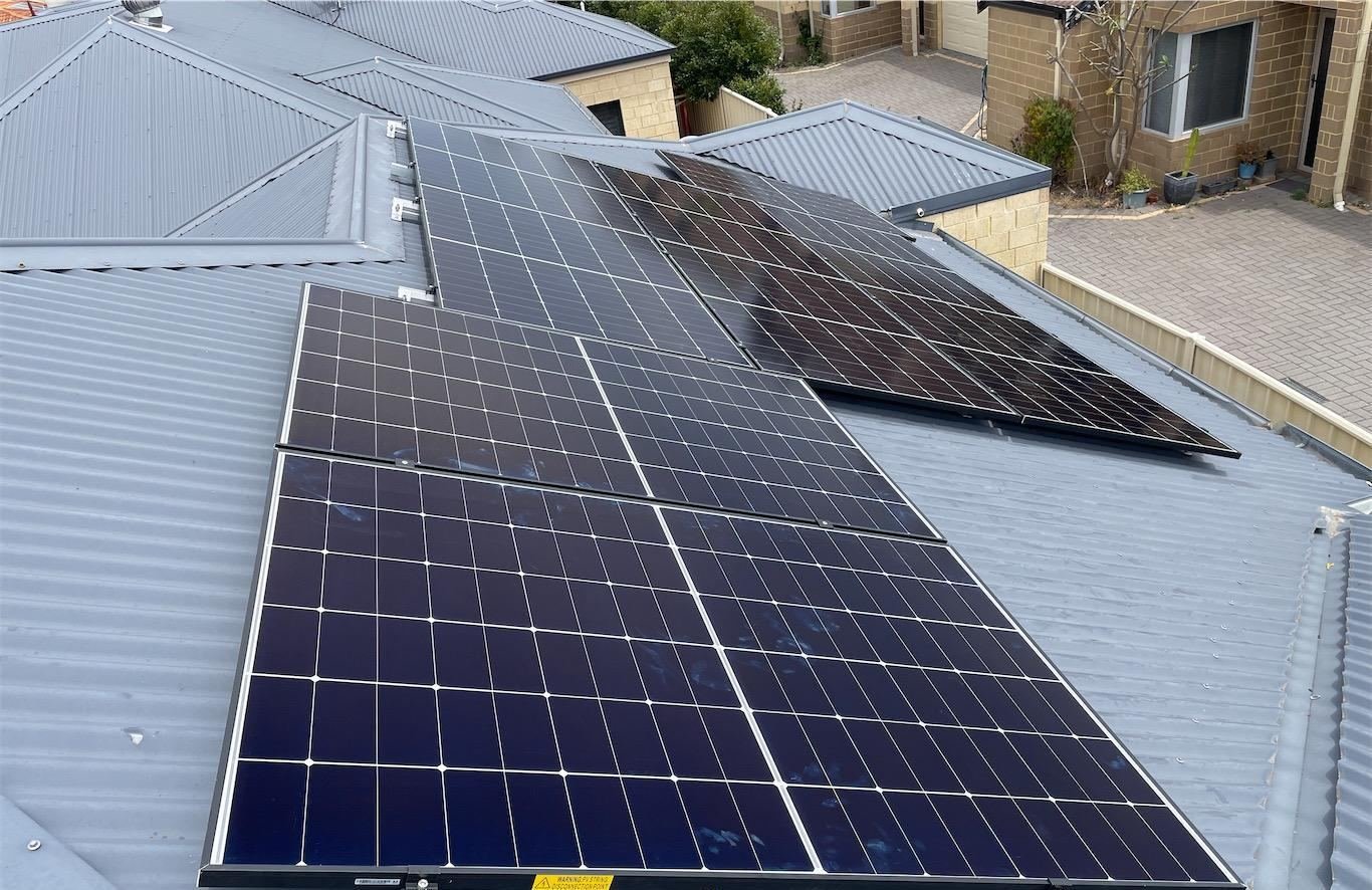 Residential solar installation, Innaloo Perth